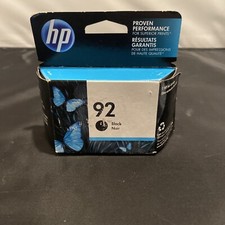 HP 92 Black Single Ink Cartridge (C9362WN) Exp 10/2018