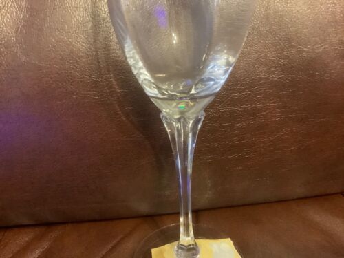 Gorham 8 7/8" Tall Wine Glasses - Set of 6 Similar to Andante w/Gold Rim - Picture 2 of 3