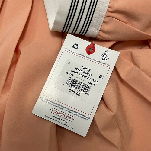 NEW Champion Skort Pleated Skirt Peach Women's Large Golf Pickle Ball Tennis - Picture 6 of 7