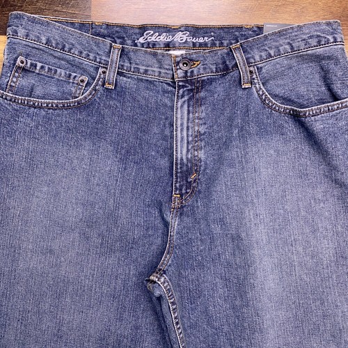 Eddie Bauer Jeans Mens 36x30 Relaxed Straight New - Picture 3 of 12