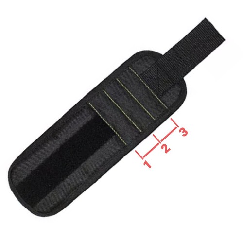 3-5 Magnet Magnetische Manschette für den Arm Magnet Armband Halter Magnetband - Picture 7 of 12