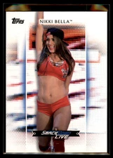 2017 Topps Women's Division WWE Wrestling Roster Base Set #R-34 Nikki Bella