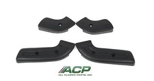 Mustang Seat Hinge Covers 4 Pieces 1968 - 1970 Black - Acp