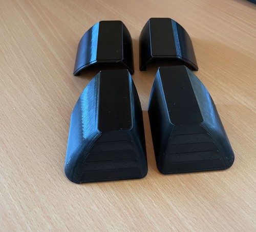 LAND ROVER ROOF RAIL RACK END CAPS (4pcs) FOR RANGE ROVER L322 03-12 VUB002250 - Picture 4 of 5