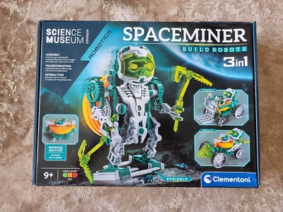 Clementoni Build Robot 19344 Science And Play Space Miner 3 in 1
