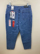 NWT Gitano 18 Avg Vintage Denim Mom Blue Jeans Medium Wash High Rise
