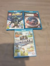 Image of Wii U - 3 Game Bundle - Lego Batman/Sports Connection/Zombie U - Brand New