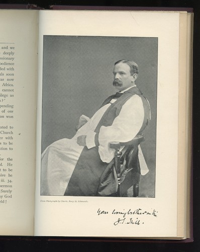 OLD 1895 WESTERN EQUATORIAL AFRICA: "JOSEPH SIDNEY HILL: FIRST BISHOP" - Picture 8 of 12