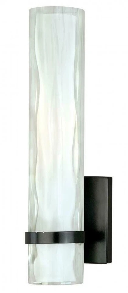 Lámpara de pared/aplique Vaxcel Vilo 1L, tocador, bronce frotado con aceite - W0125 Foto 2 de 3