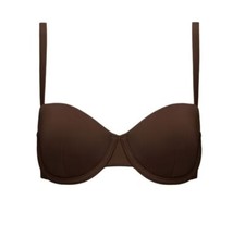 NWT Cuup Size 7 Earth The Balconette Swim Top UPF 50 Protection Underwire