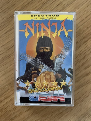 sinclair zx spectrum game Ninja By Entertainment USA.