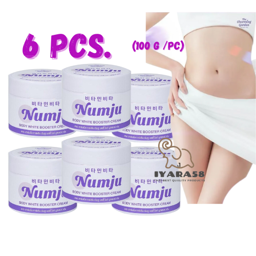 Numju Body White Booster Cream Nourishes skin gently reduce wrinkles 100g - Picture 1 of 6