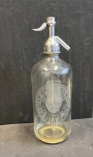Star Bottling Works Philadelphia Philly Vintage Antique Glass Seltzer Bottle
