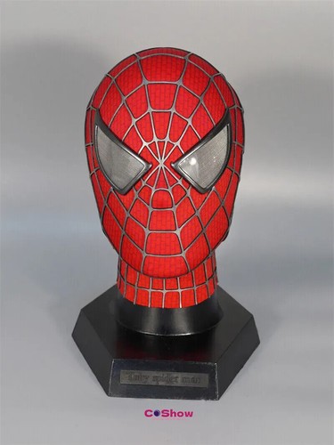 Rojo/Negro Clásico Raimi Spider-Man 3D Web Casco Máscara Halloween Juegos con disfraces Accesorios Reino Unido - Imagen 13 de 14