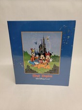MAGIC KINGDOM DISNEY WORLD PHOTO ALBUM 3 Ring W/ 80 Magnetic Pages