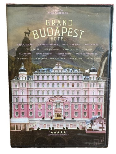 The Grand Budapest Hotel (DVD/2014) Ralph Fiennes, F. Murray