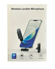 Wireless Lavalier Microphone for iPhone iPad Video Recording Podcast, Profession