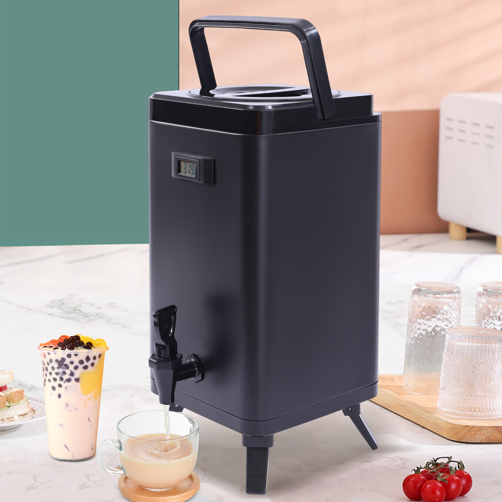 12L Insulated Hot Cold Drink Beverage Dispenser Coffee Tea Server for Catering eBay