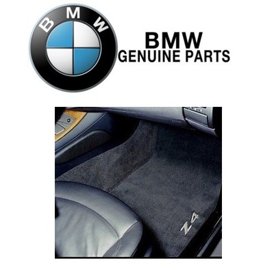 For Bmw E85 Z4 2003 2008 Front Floor Mat Set Black Genuine