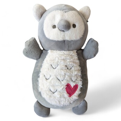 Squishmallow 12  Nikita The Owl Hug Mees Heart Plush Pillow Toy