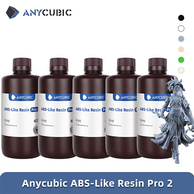 5KG ANYCUBIC ABS Like Pro V2 UV Resin Rapid Photopolymer Harz für LCD 3D Drucker