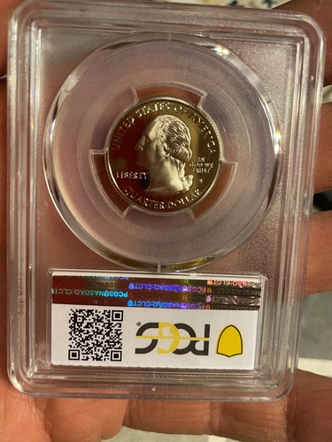 2007-S Clad Proof Wyoming State Quarter (25C) PCGS PR70DCAM-Fading Blue Label - Picture 15 of 21