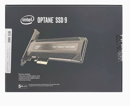 280GB PCIE INTEL 900P SSD 9 OPTANE SSDPED1D280GAX1 AIC/HHHL 10DWPD/5.11PBW
