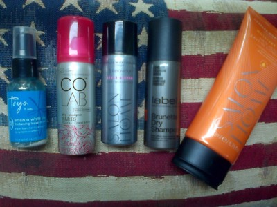 Leave-In Conditioner & Trockenshampoo Set: Charles Worthington, Taya, CoLab, Label.m