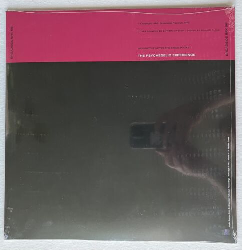 The Psychedelic Experience LP Broadside 1966 Timothy Leary Ram Dass Sealed Mint - Picture 2 of 2