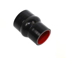 Universal 4 Ply High Temp 2"-2.75" ID Reducer Hump Coupler Silicone Hose BLACK