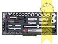 Proxxon 1/4 Zoll Und 1/2 Zoll Komplett SteckschlüSselsatz NüSse Hx Sz Ph Tx Mit