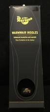Dr Martens Warmwair Insoles, Enhanced Insulation and Warmth, Size 9, New
