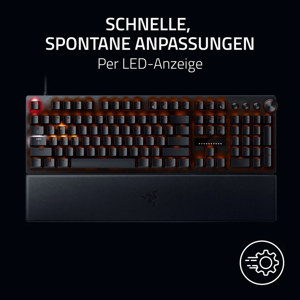 Razer Huntsman V3 Pro Gaming Tastatur (analoge Switches) - E-Sport-Tastatur mit - Bild 3 von 4