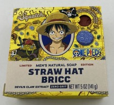 Dr Squatch x ONE PIECE Limited Edition Straw Hat Bricc Luffy Soap 5oz New