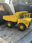 Tonka Mighty Dump Truck Pressed Steel Yellow dump truck  Vehicle Vintage