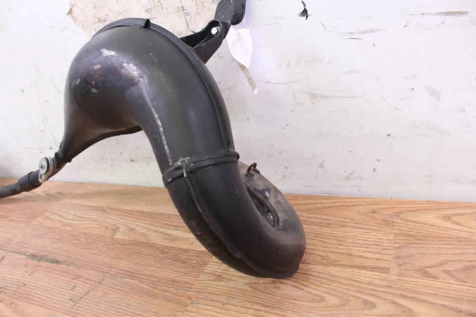 2006 HONDA CR85R выхлопной коллектор трубы / расширение камеры глушитель глушитель пара - Изображение 3 из 4