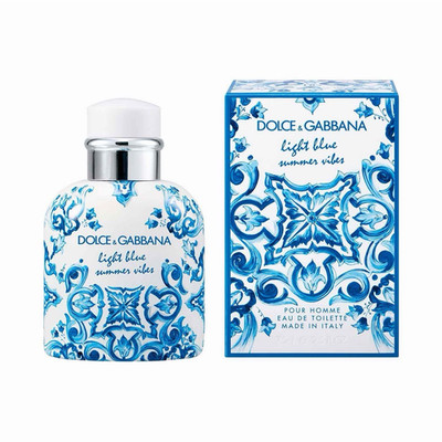 Dolce & Gabbana Light Blue Summer Vibes Pour Homme EDT Spray 4.2 fl oz