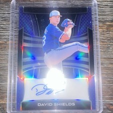 Leaf 2025 Metal David Shields Autograph #BA-DS1 MLB Baseball Card