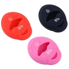 3 Button Silicone Remote Key Head Shell Case Cover Fit for Bmw Mini Cooper S R50