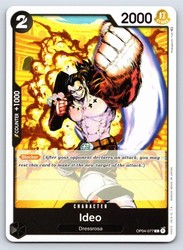Ideo OP04-077 Common Kingdoms of Intrigue One Piece TCG
