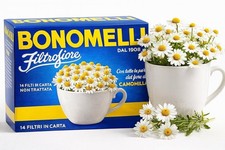 Bonomelli Chamomile Filtrofiore or Setacciata sifted Camomilla ITALY IMPORTED