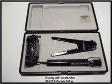 Vintage Mikrofon Grundig GDM 313 OVP