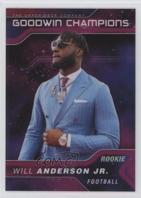 2023 Goodwin Champions Platinum Cosmic /199 Will Anderson Jr #P3 Rookie RC 0sx6