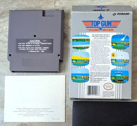 Top Gun Second Mission  Nintendo Entertainment System,  REV A USA - NES SPIEL