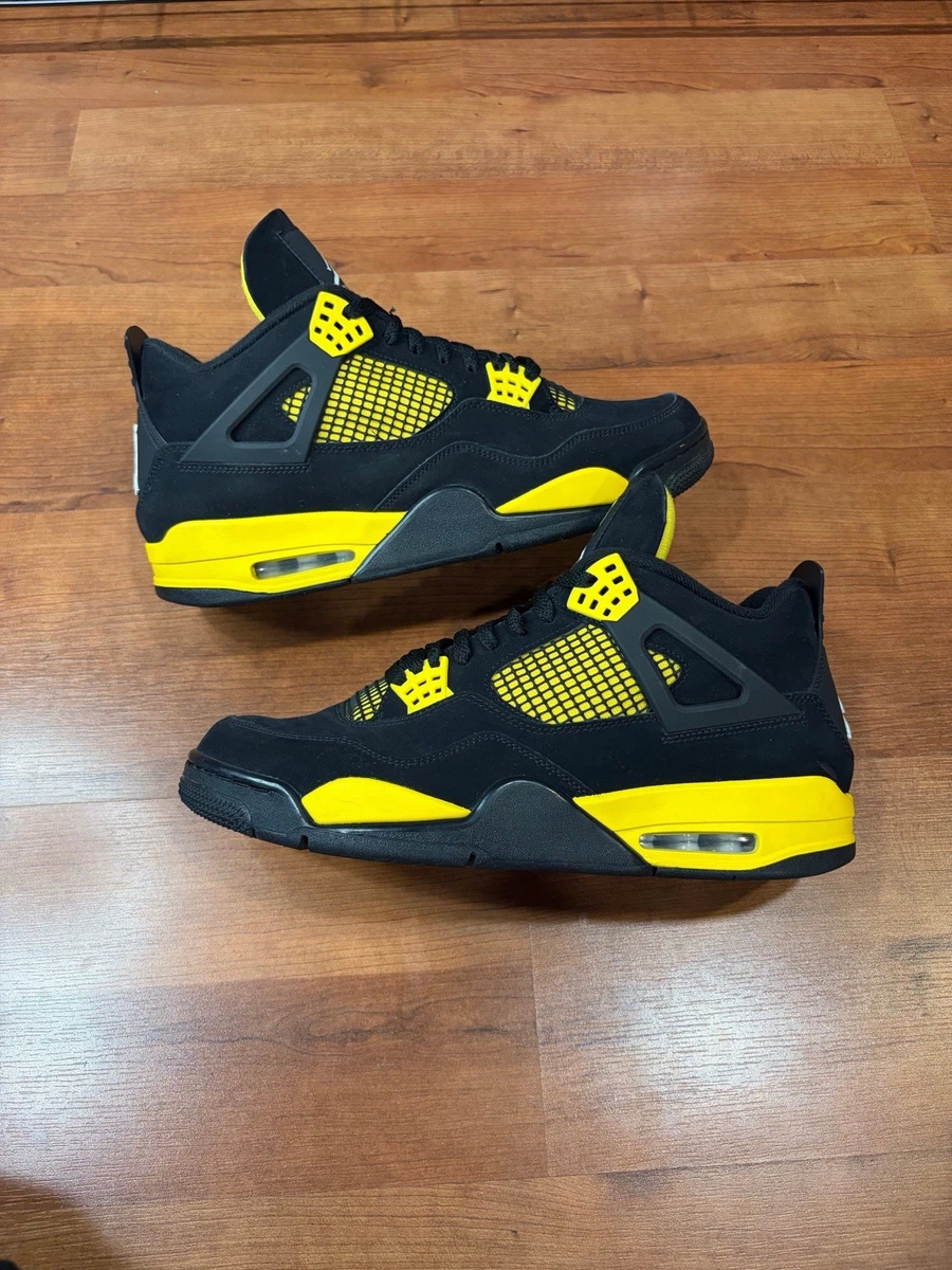 Preços baixos em Jordan 4 Retro Mid Thunder | eBay