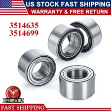 4pcs Front & Rear Wheel Bearings Kit Fits For Ranger 4x4 Diesel 900, 2011-2015