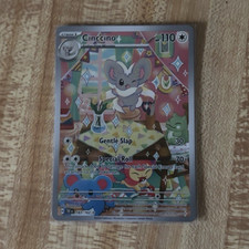Cinccino 183/162 Illustration Rare Holo Full Art - Temporal Forces on eBay