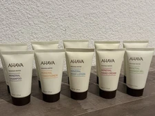 Ahava Dead Sea Water Mineral Shampoo Conditioner Body Lotion Hand Cream Shwr Gel