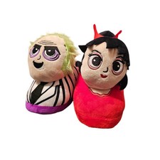 NEW Ground Up Beetle Juice Lydia Deetz Plush Character Slippers Women 9/10