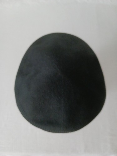 Kangol Made in the UK Blue Ventair 504 Black Flat Cap Size X-Large - EUC - Picture 6 of 9